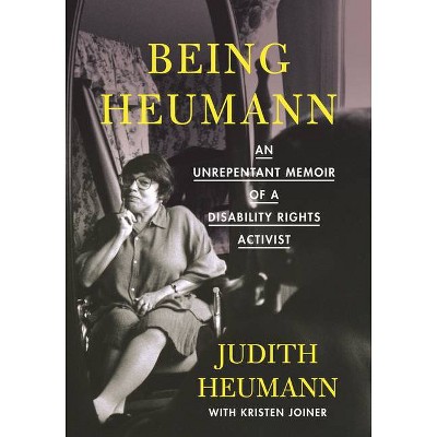 Being Heumann Large Print Edition - by  Judith Heumann (Paperback)