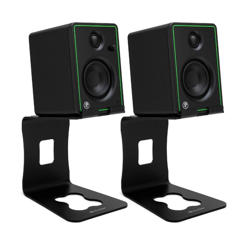 Mackie CR4-X 4-Inch Multimedia Monitors (Pair) Bundle with Monitor Stands, 3 of 4