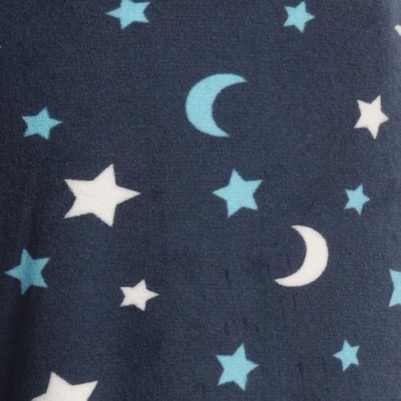navy - celestial fleece