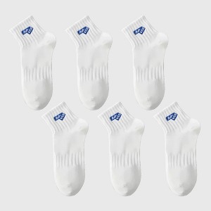 Anna-Kaci 6pk Men's Sports Ankle Socks - 1 of 3