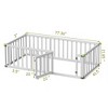 Floor Bed for Children Bedroom, Boys Girls, Kids Playroom - 2 of 4