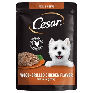Cesar Pouch Grilled Chicken Flavor Wet Dog Food - 1.76oz - 1 of 4