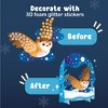 Binca Foam Sticker Mosaic Art Activity Winter Animals - 3 of 4