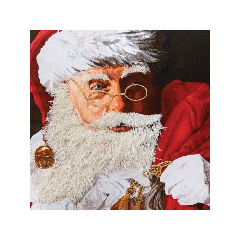 C&F Home Santa Claus With Toys 18" x 18" Printed and Embroidered Throw Pillow, 2 of 7