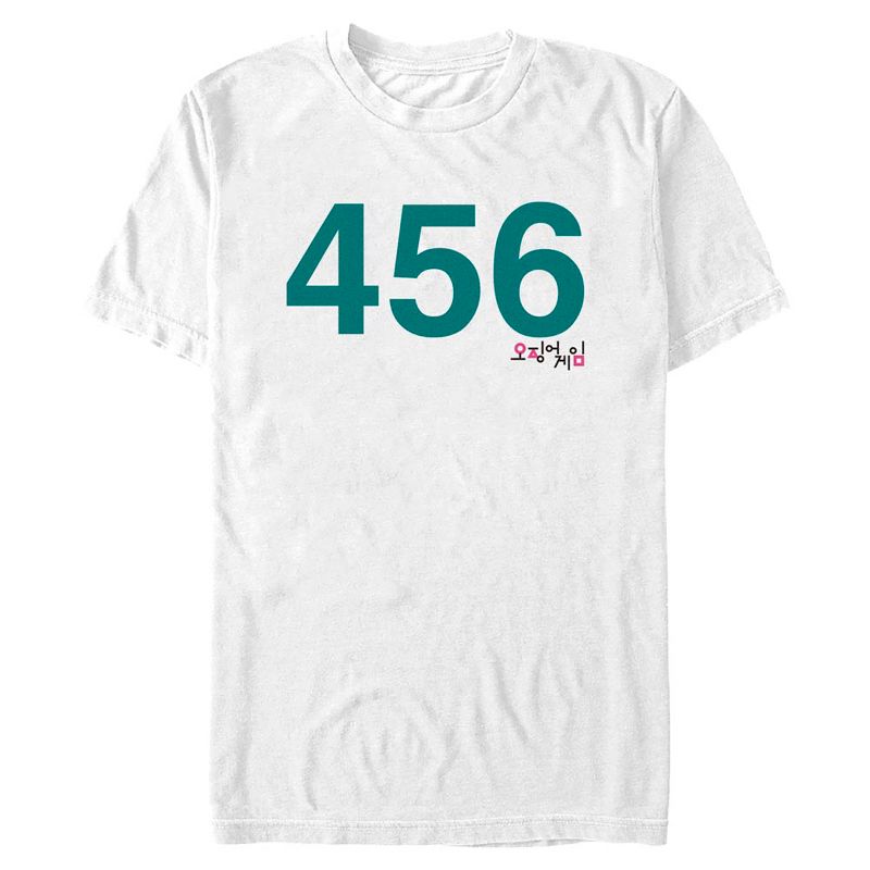 Men's Squid Game Player 456 T-Shirt, 1 of 6