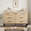 7 Dresser for Bedroom, 52" Wide Dresser, Wide Drawer with Storage Freestanding, Closet Storage Chest - 4 of 4