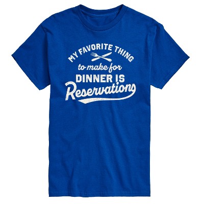 Men's - Instant Message - My Favorite Thing To Make For Dinner Short Sleeve Graphic T-Shirt