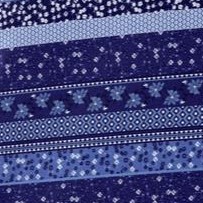 navy patchwork stripe