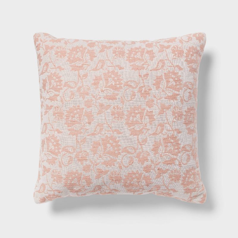 Printed Floral Dec Pillow Euro - Threshold™, 1 of 5