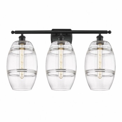 Vaz - 3 Light Bath Vanity In Industrial Style-10.88 Inches Tall and 28 Inches Wide