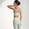 Anna-Kaci Active Women's Crisscross Sports Bra with Double Strap Design and Ruched Front Detail for Active Comfort - 4 of 4