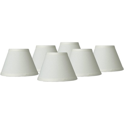 Chandelier lamp shades set deals of 6