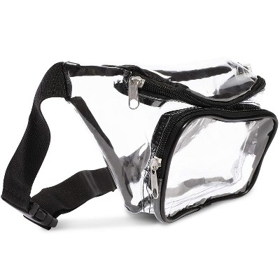 Stadium Approved Fanny Pack (Clear, 11.5 x 6 Inches)