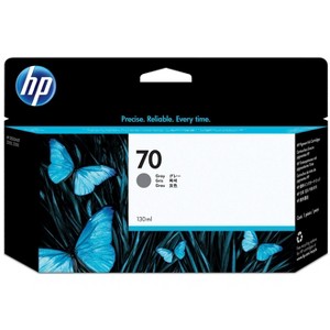 HP Inc. 70 130-ml Gray DesignJet Ink Cartridge, C9450A - 1 of 4