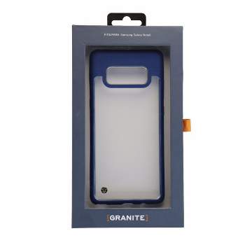 Granite Case for Galaxy Note 8 Mono Case - Clear/Navy Blue