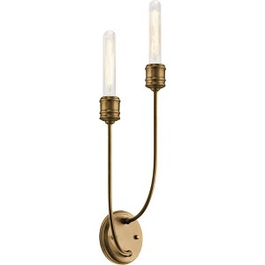Kichler Lighting Hatton 2 - Light Sconce in  Satin Bronze - 1 of 2