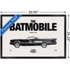 Trends International DC Comics Batman: 85th Anniversary - The Batmobile 1966 Framed Wall Poster Prints - 3 of 4