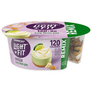 Light + Fit Mixin Greek Yogurt - 4.5oz Cup - 1 of 4