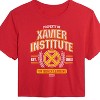 Women's - Marvel - X-Men Property Of Xavier Institute Cropped Graphic T-Shirt - 2 of 4