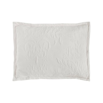 Rowland White Cotton Matelassé Full/Queen Bedspread Cover Set