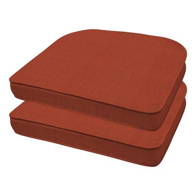 Honeycomb Outdoor Rounded Seat Pad (2-Pack)