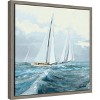 Amanti Art Sailing Ships III by Rick Novak Canvas Wall Art Print Framed 16 x 16-in. - 2 of 4