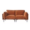 WJShome Velvet Modular Sectional Couch, 74" Modern 2-Seater Sofa with Removable Cushions For Livingroom - 3 of 4