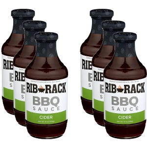 Rib Rack BBQ Sauce Campfire Cider - Case of 6 - 19 OZ - 1 of 4