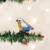 Old World Christmas Glass Blown Christmas Clip On Ornament, Baby Bluebird - 2 of 3