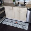 SussexHome Indoor Non Skid Cotton Washable Kitchen Runner Rug - 20" x 59" - 2 of 4