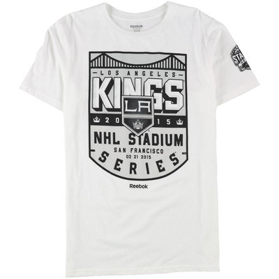Reebok Mens NHL Stadium Series 2015 Graphic T-Shirt, White, Large