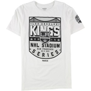 Reebok Mens NHL Stadium Series 2015 Graphic T-Shirt, White, Large - 1 of 2