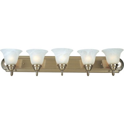 Maxim Lighting Essentials - 801x 5 - Light Vanity in  Satin Nickel