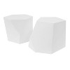 CAVINAS Coffee Tables for Living Room Modern Geometric Coffee Table Set of 2 for Apartments Offices - 2 of 4