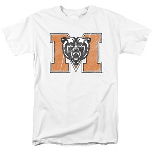Men's Mercer University Official Distressed Primary T-Shirt - 1 of 4
