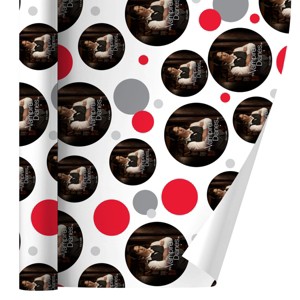 The Vampire Diaries Damon Gift Wrap 30" x 72" - 1 of 4