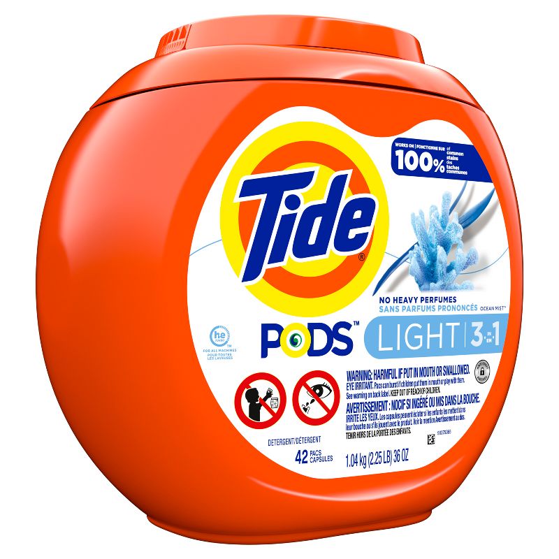Tide Pods Laundry Detergent - Light, 3 of 12