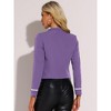 INSPIRE CHIC Women's Vintage Steampunk Open Front Button Decor Casual Jacket - 4 of 4