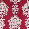 RLF Home Free Spin Tailored 100% Cotton with Fully Lined 3" Rod Pocket Valnance for Windows 50" x 14" Red - 4 of 4