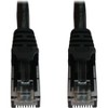 Tripp Lite Cat6a 10G Snagless Molded UTP Ethernet Cable [RJ45 M/M], PoE, Black, 50 ft. [15.2 m] (n261-050-bk) - 2 of 4
