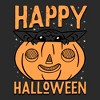 Men's Star Wars The Mandalorian Halloween Grogu Pumpkin Peek T-Shirt - image 2 of 4