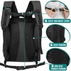 PetAmi Premium Dog Backpack Carrier Small Large Cat Puppies, Ventilated Pet Hiking Travel Bag, Airline Approved Safety Camping Biking - 4 of 4