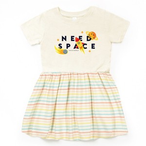 The Juniper Shop SmileyWorld Need Space Toddler Dress - 1 of 4