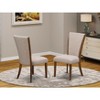HomeStock Renaissance Refinement Set Of 2 Upholstered Chair Parson Chairs - 2 of 4