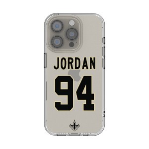 NFL New Orleans Saints Players Game Tactic Clear Cell Phone Case for Apple iPhone - 1 of 4