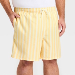 Men's 7'' Patterned Swim Trunks - Goodfellow & Co™ - 1 of 2