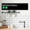 Courtside Market Wall Street Station 6x24 Wooden Artboard Décor - 2 of 2