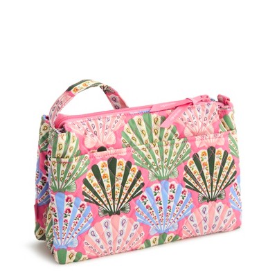 Vera Bradley Women's Premium Cotton Foxbury Crossbody Bag Cottage Shells — фото 2