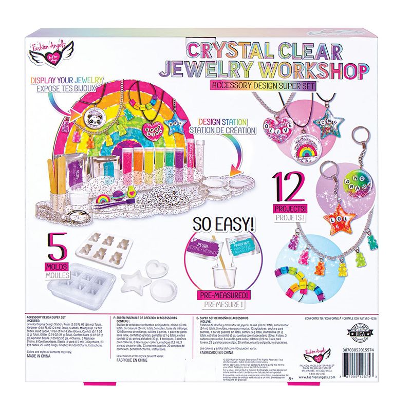 Fashion Angels Fashion Angels Crystal Clear Jewelry Workshop Super Set, 3 of 6