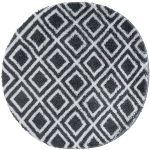 Rainbow Shag RBO102 Flatweave-Power Loomed Skid-Resistant Indoor Rugs - Safavieh - 1 of 3